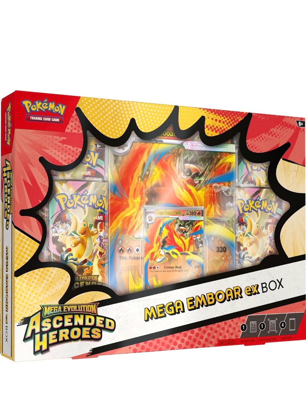 Pokemon‎ Mega Emboar ex Box - ascended heroes